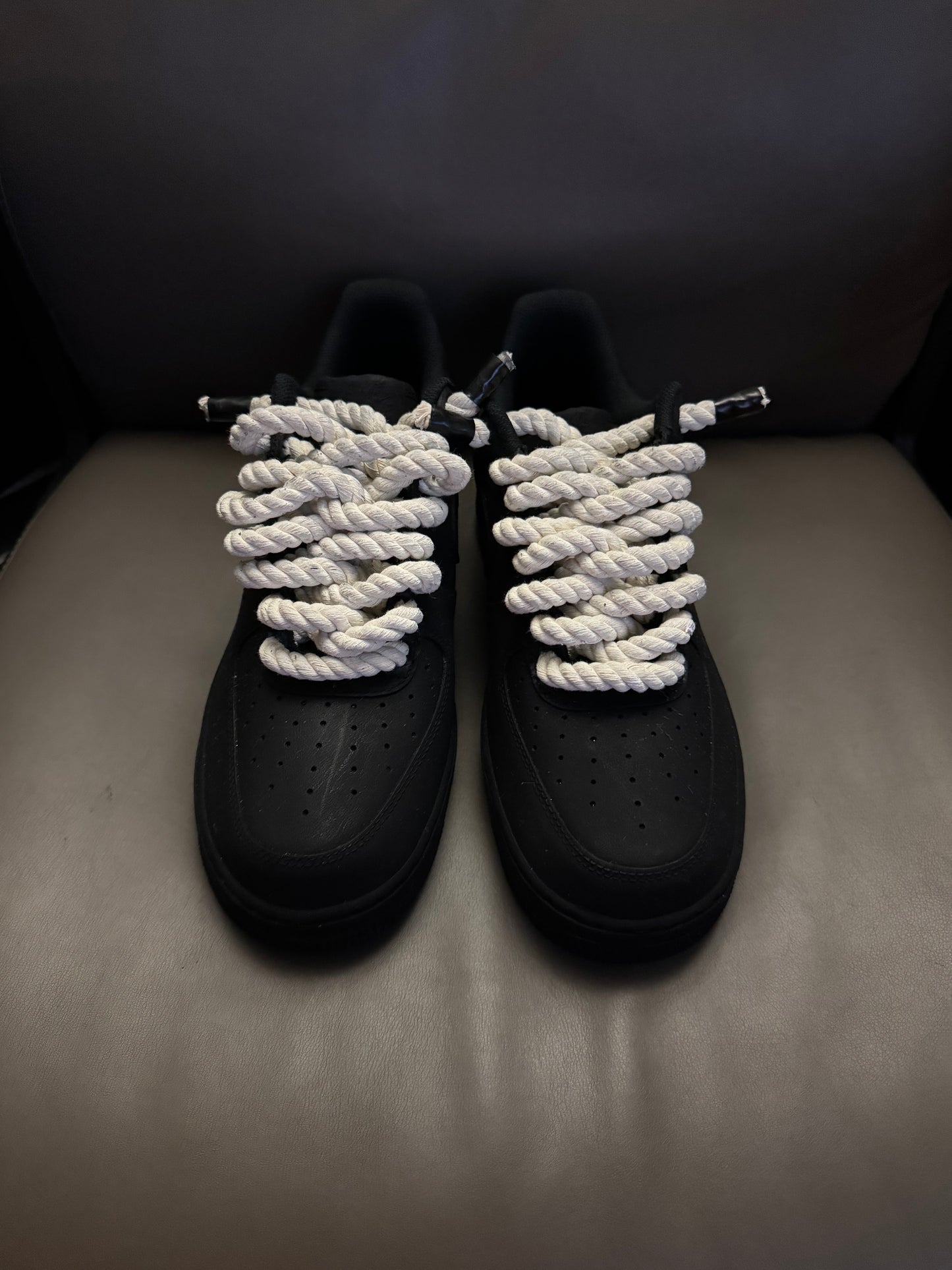 The Darkest AF1 (White lace)
