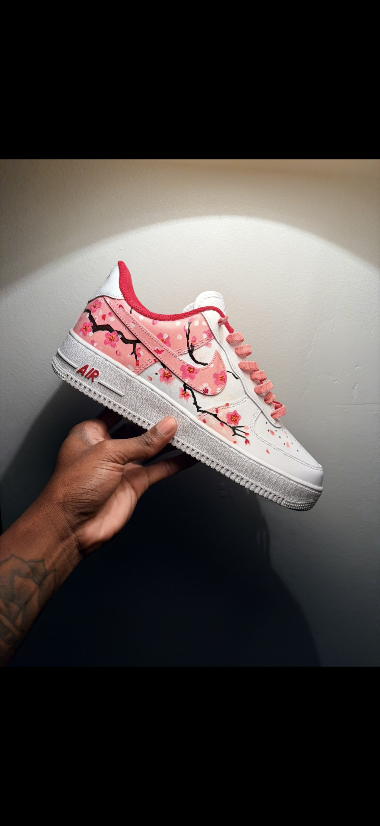 Blossom Red Nikes