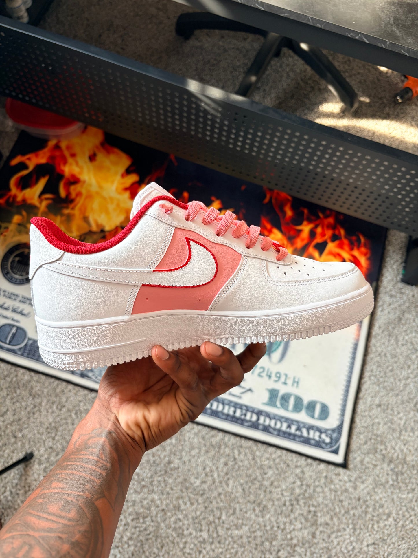 Blossom Red Nikes