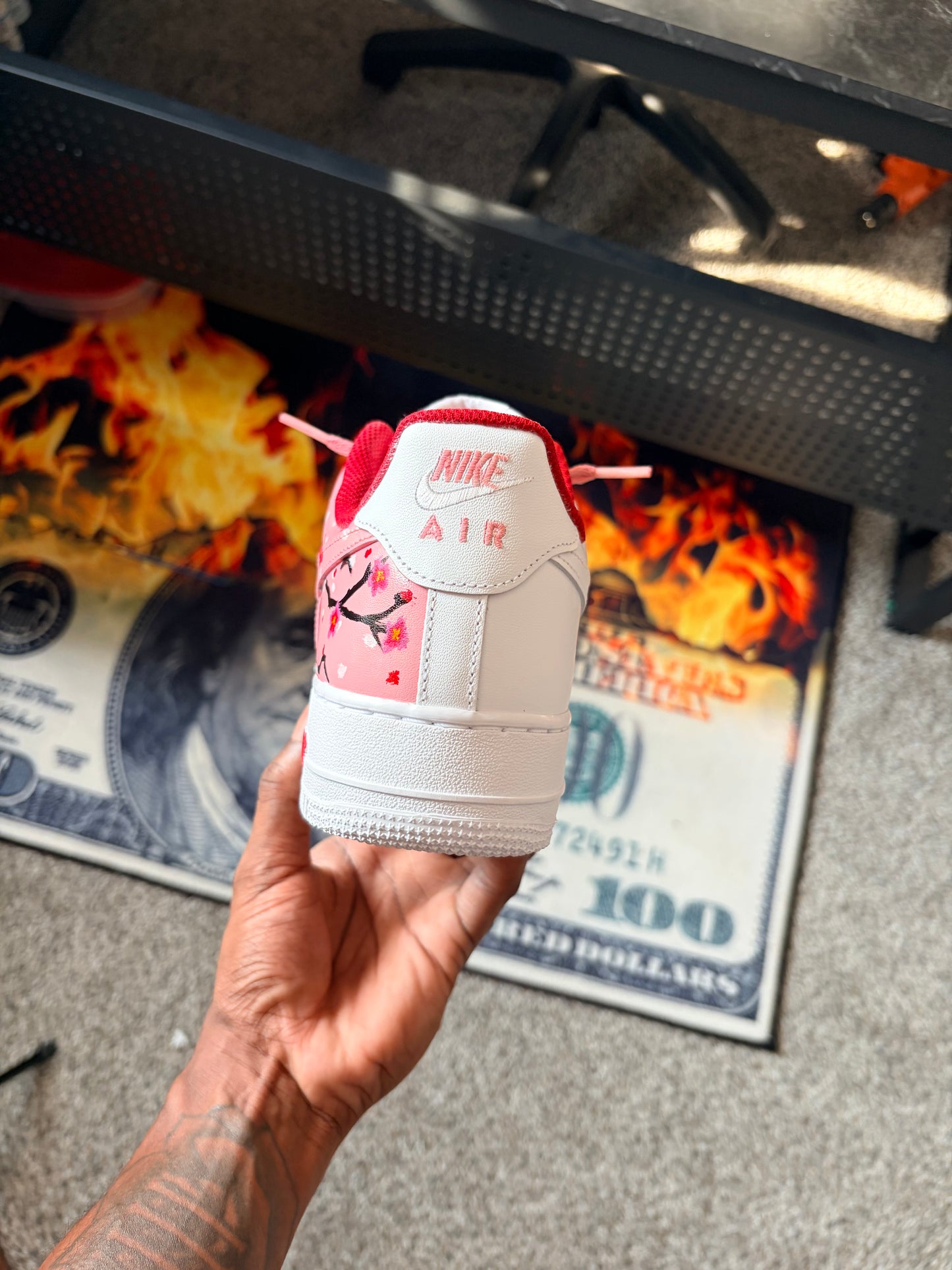Blossom Red Nikes