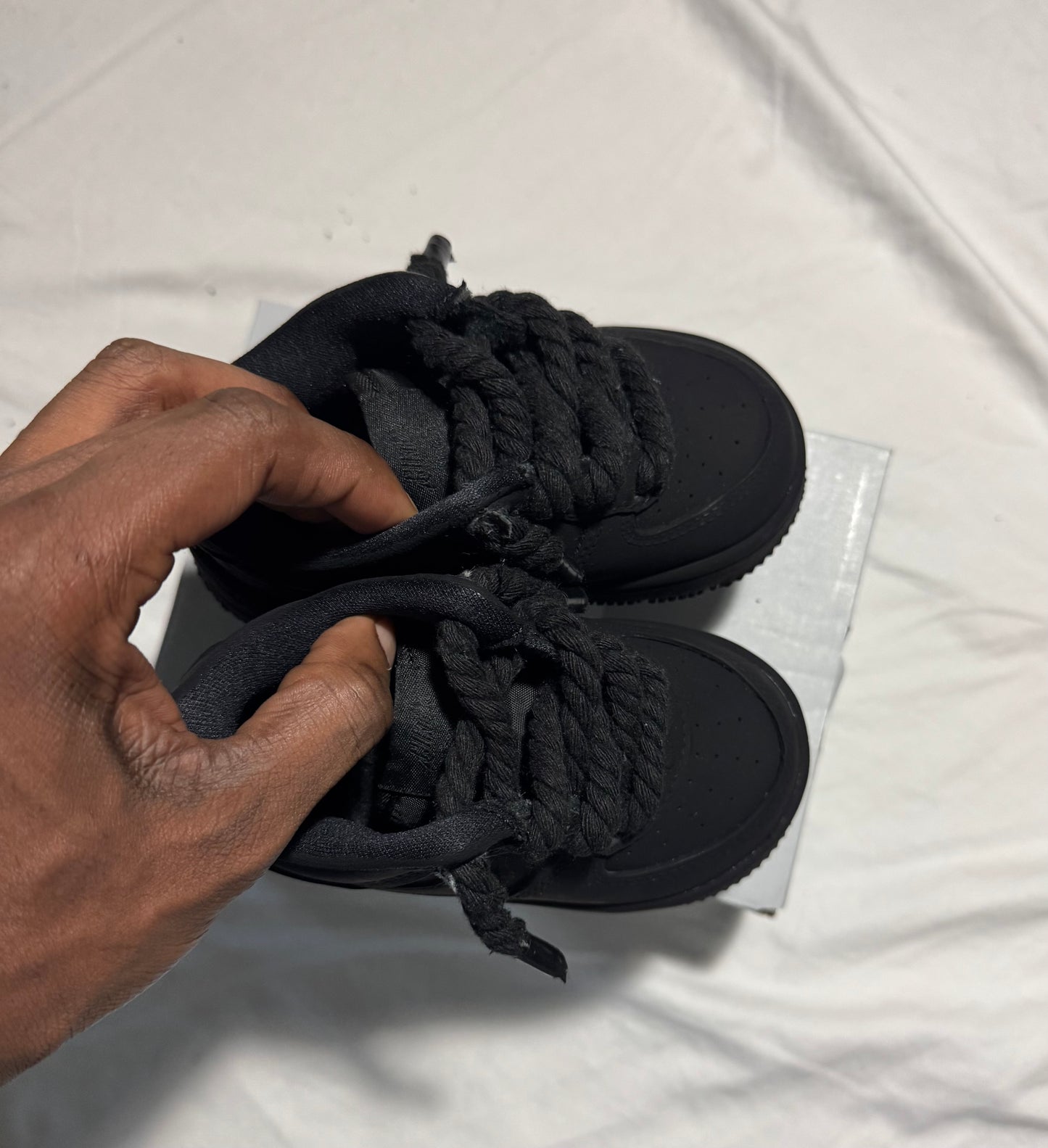 The Darkest AF1s (Kids)